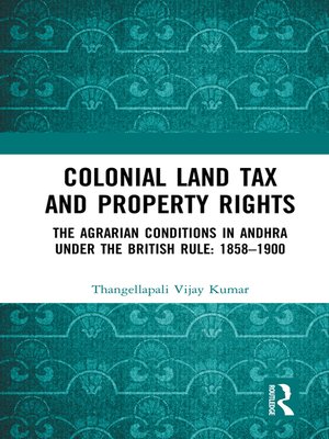 cover image of Colonial Land Tax and Property Rights
